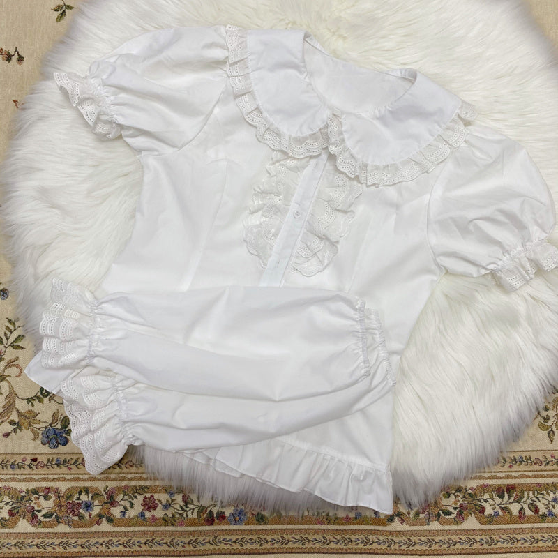 Whimsical Cloudberry Dream Blouse