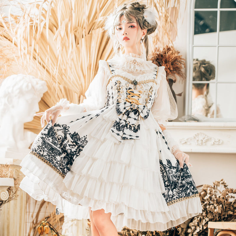 Dragon Control Witch Gothic Dark Strap Dress