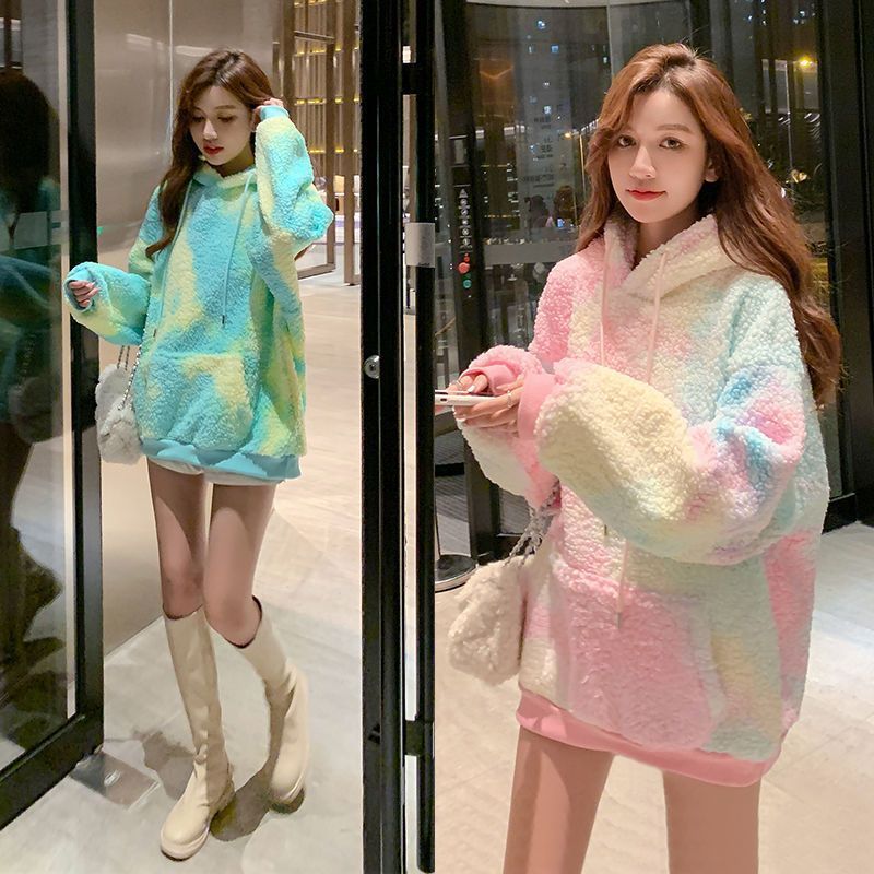 Kawaii Fashion Sweater Whimsical Velvet Socialite Aura Hoodie