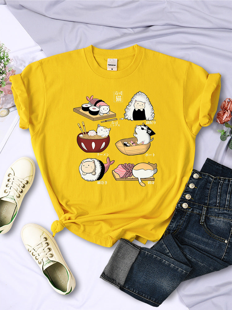 Kawaii Fashion Shirt Whimsical Blossom Breeze Pullover Top