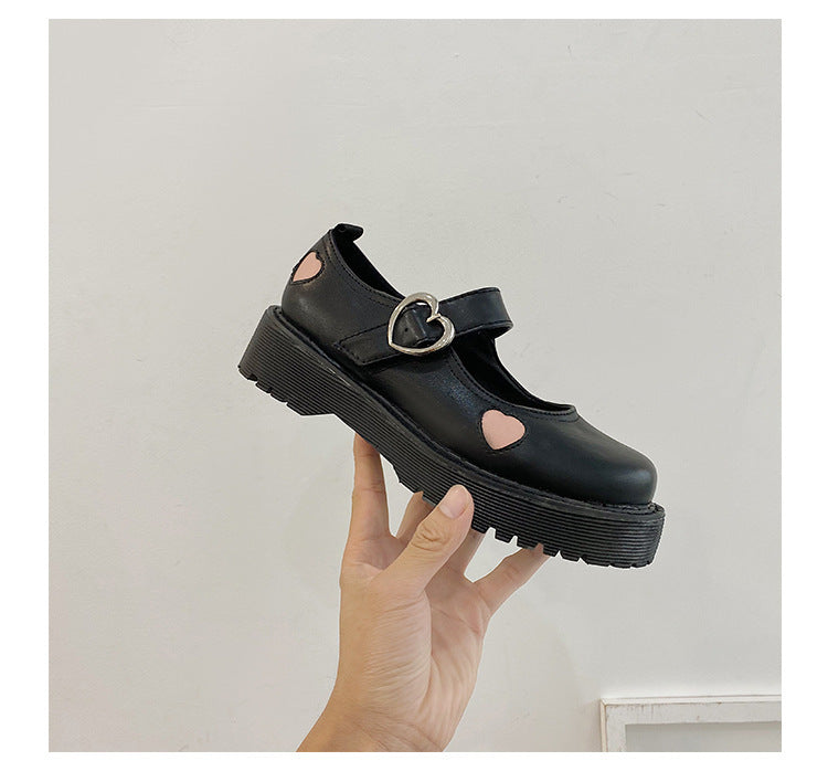 Kawaii Fashion Shoes Midnight Velvet Whisper Wedge Shoes