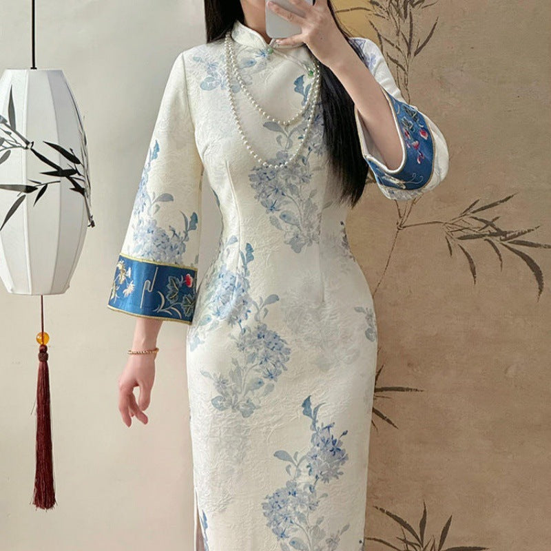 Kawaii Fashion China Dress Whispering Blossom Cheongsam Enchantment