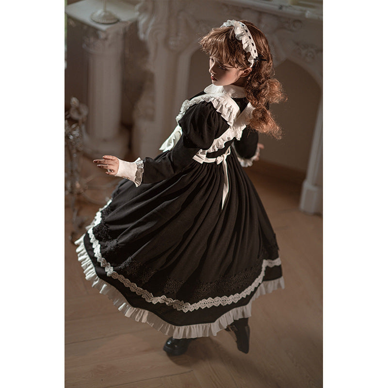 Kawaii Fashion Goth Dress Midnight Whisper Velvet Dream Dress