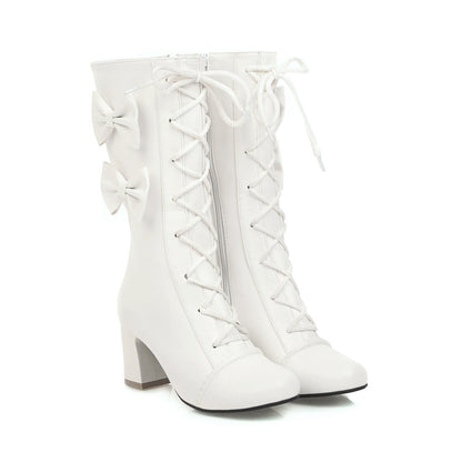 Kawaii Fashion Shoes Velvet Frosted Dreamstep Boots