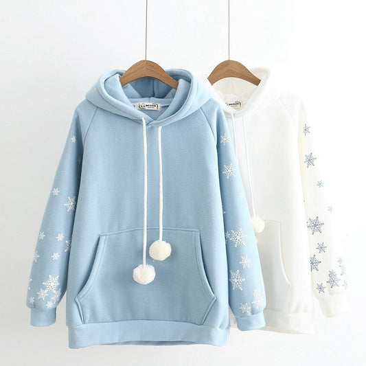 Kawaii Fashion Hoodie Cotton Candy Dreamscape Pullover Top