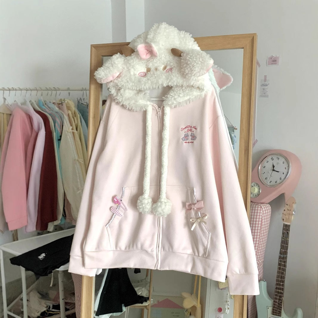 Kawaii Fashion Coat Silken Aurora Whisper Capelet