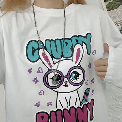 kawaii fashion sweet bunny print top