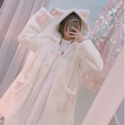 Kawaii Fashion Coat Whipped Velvet Dreamscape Blouse