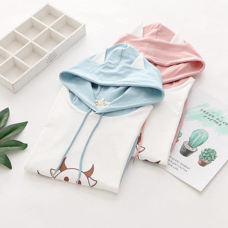 Kawaii Fashion Hoodie Cotton Candy Dreamscape Hoodie Dress