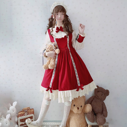 Kawaii Fashion Lolita Dress Petal Whispers Chiffon Skirt