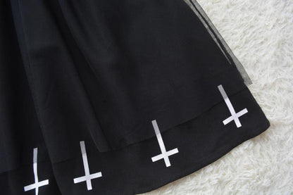 Kawaii Fashion Goth Dress Whimsical Frosting Dreamscape Dress