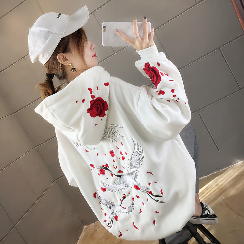 Kawaii Fashion Hoodie Hooded Cherry Blossom Dreamscape Top