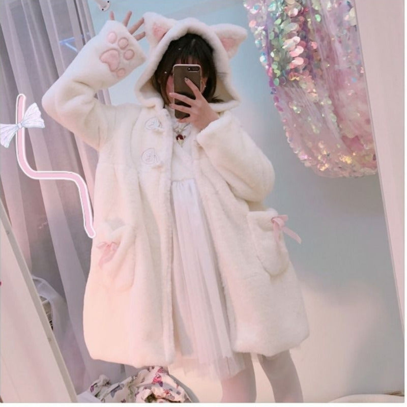 Kawaii Fashion Coat Whipped Velvet Dreamscape Blouse
