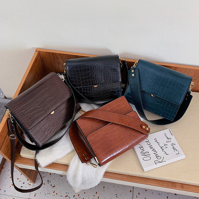 Kawaii Fashion Bag Midnight Stone Garden Square Satchel