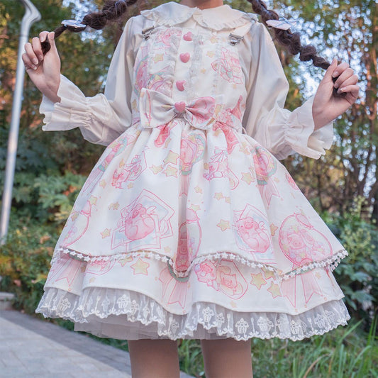 Kawaii Fashion Lolita Dress Whipped Cherry Blossom Dream Dress