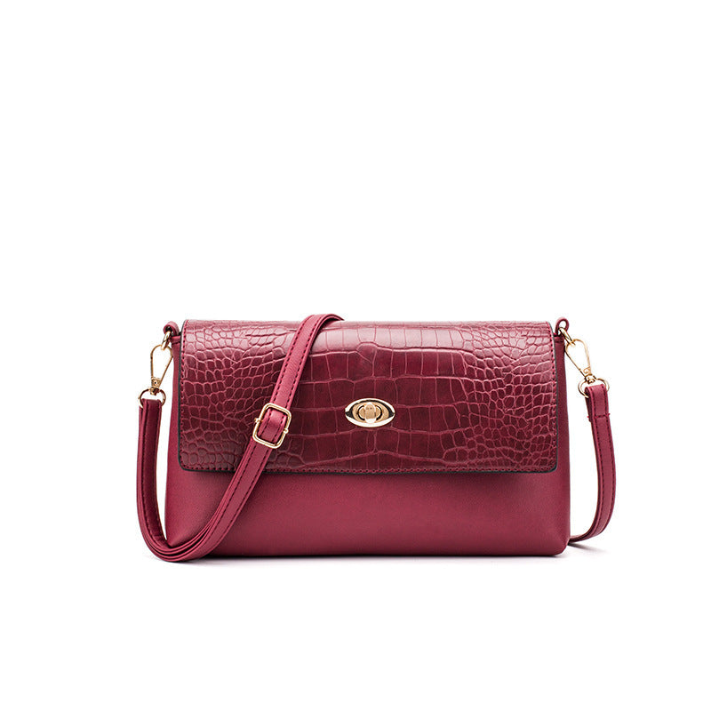 Kawaii Fashion Bag Crimson Crocodile Dream Envelope Bag