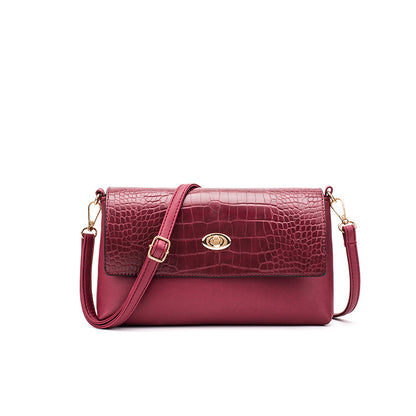 Kawaii Fashion Bag Crimson Crocodile Dream Envelope Bag