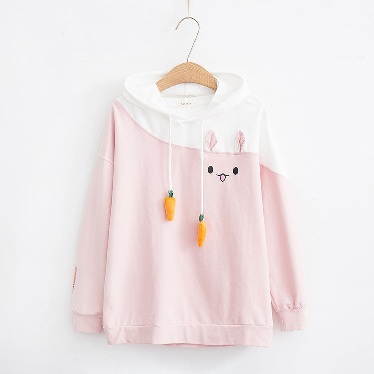 Kawaii Fashion Hoodie Whimsical Cotton Dreamscape Sweater Set