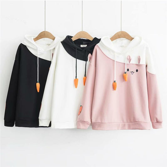 Kawaii Fashion Hoodie Whimsical Cotton Dreamscape Sweater Set