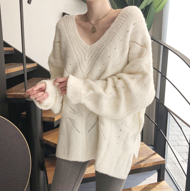 Kawaii Fashion Sweater Whispers of Chiffon Embrace Sweater