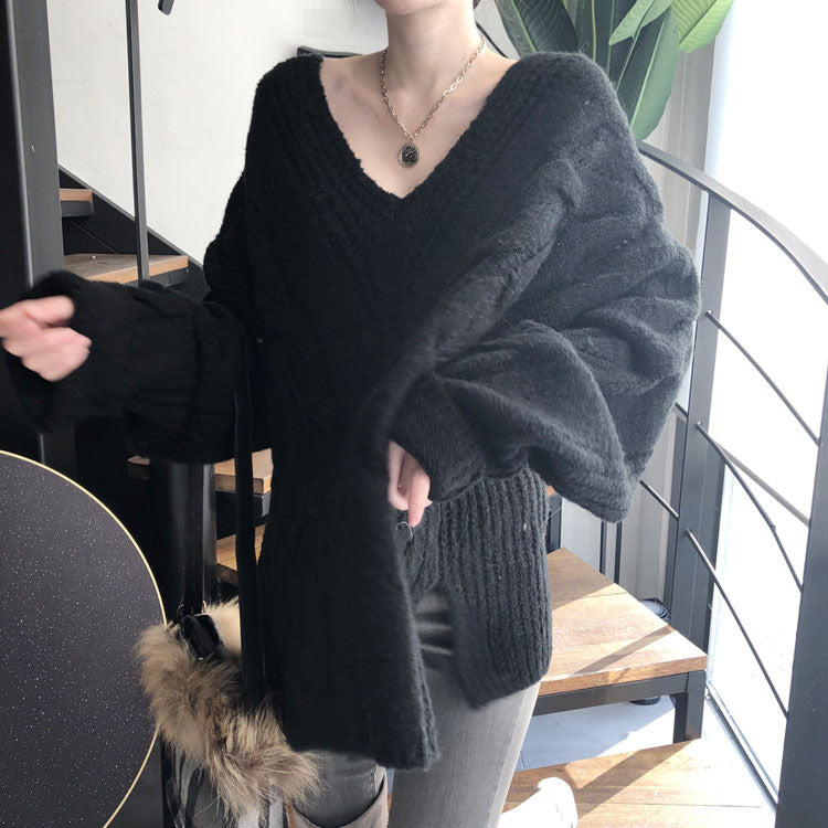 Kawaii Fashion Sweater Whispers of Chiffon Embrace Sweater