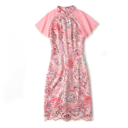 Kawaii Fashion China Dress Whispers of Cherry Blossom Dreams Dress