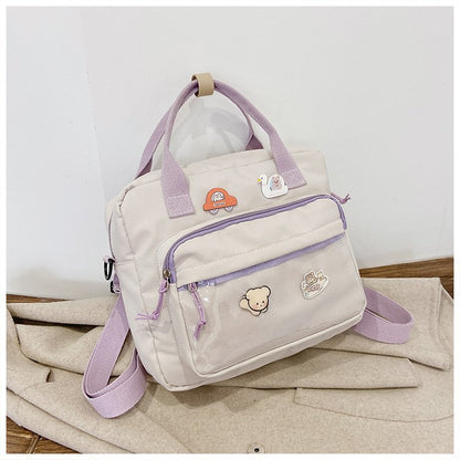 Kawaii Fashion Bag Whimsical Canvas Dreamscape Backpack