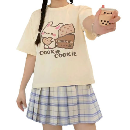 Kawaii Fashion Shirt Whimsical Blossom Breeze Dress