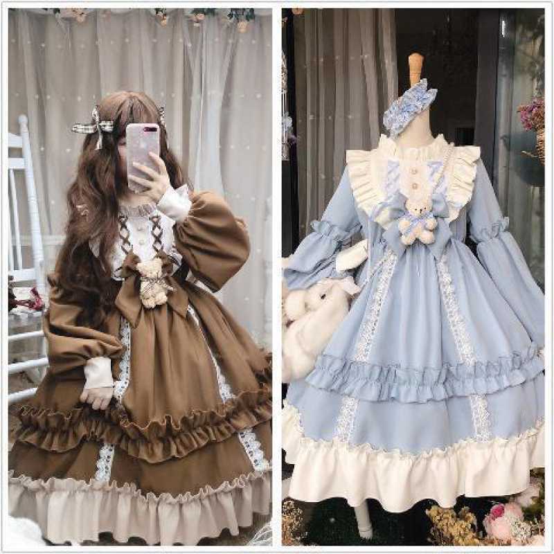 Kawaii Fashion Lolita Dress Lotus Melody Puff Skirt Enchantment