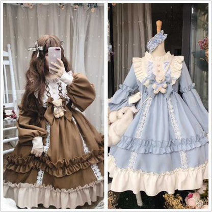 Kawaii Fashion Lolita Dress Lotus Melody Puff Skirt Enchantment