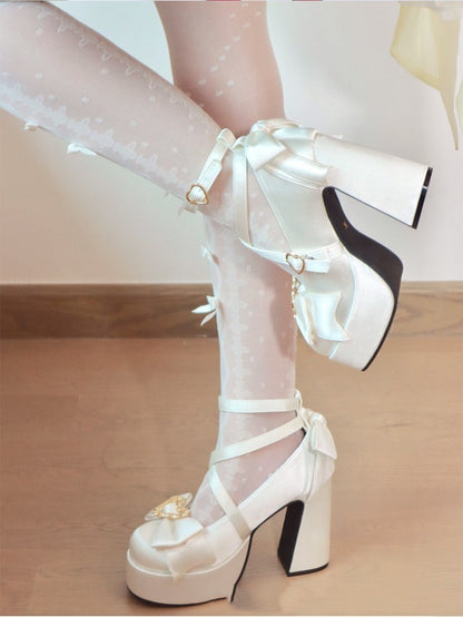 Kawaii Fashion Shoes Scarlet Midnight Charm Mary Janes