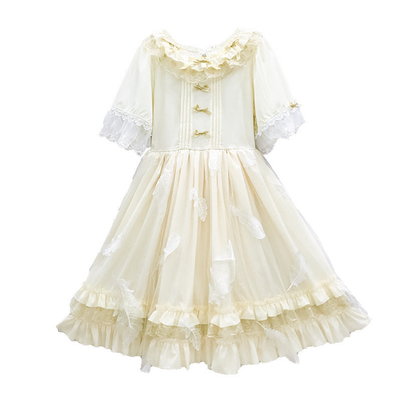 Kawaii Fashion Lolita Dress Whimsical Lace Monarch Skirt