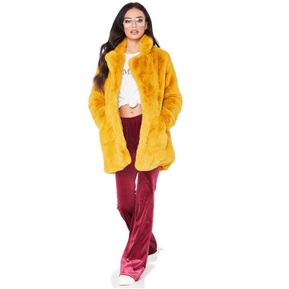 Kawaii Fashion Coat Whimsical Velvet Whisper Wrap Coat