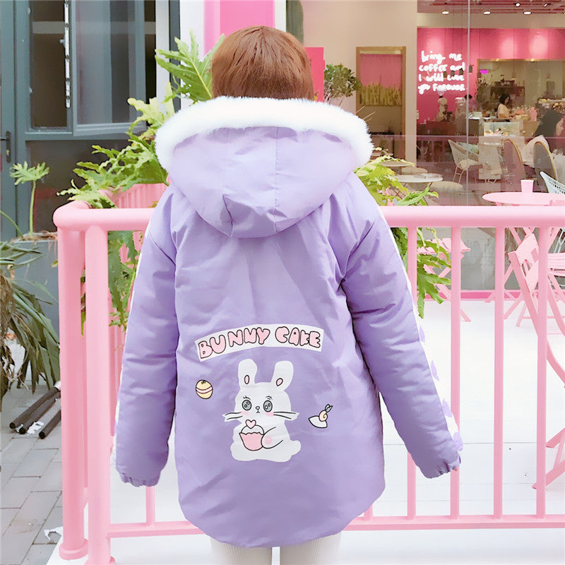 Kawaii Fashion Coat Whimsical Cherry Blossom Dream Dress