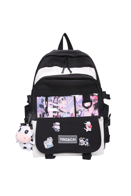 Kawaii Fashion Bag Whimsical Enchanted Forest Carryall Backpack
