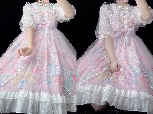 Original Design Lolita Dress Suspender Jsk Skirt Summer