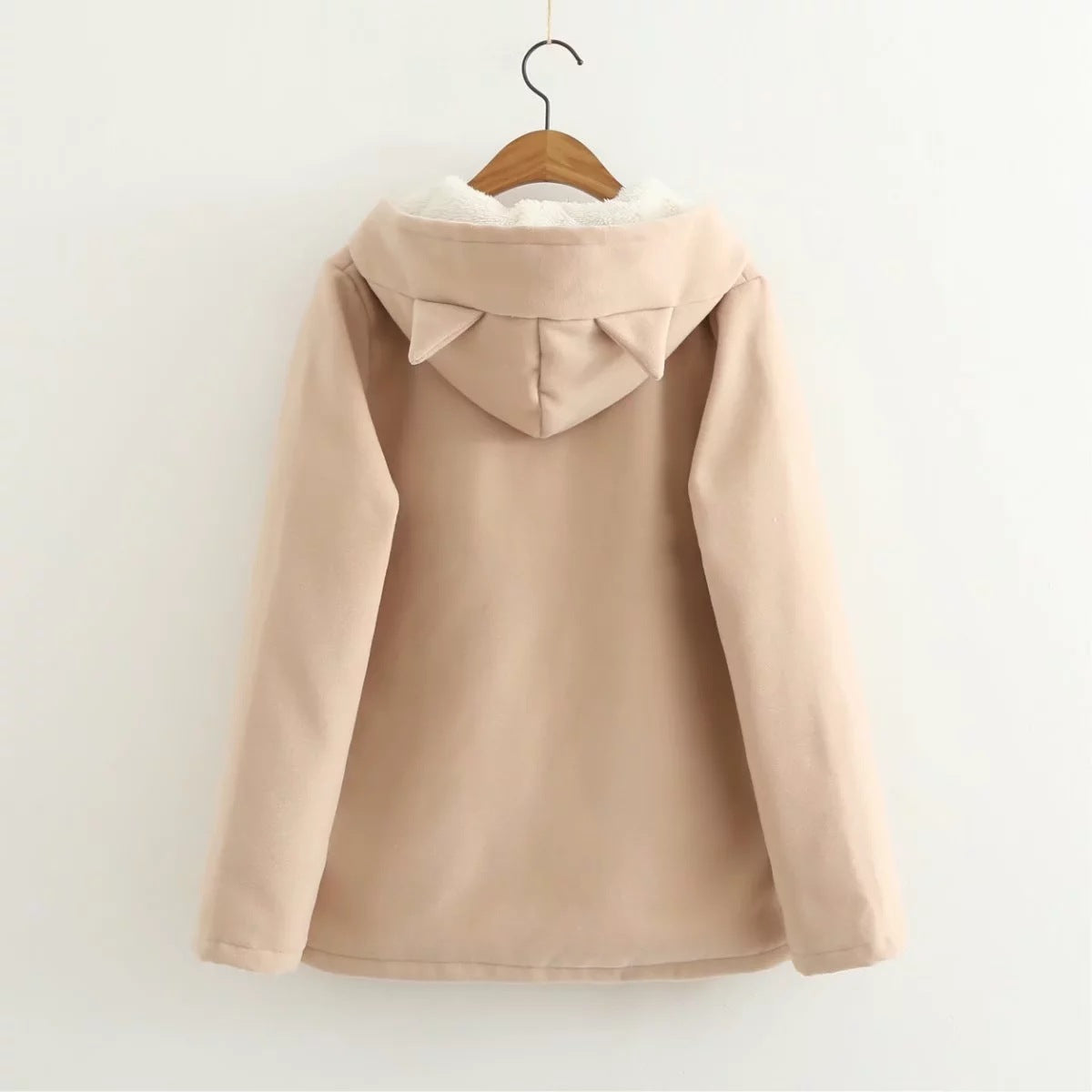 Kawaii Fashion Coat Whimsical Meadow Creature Cotton Blouse