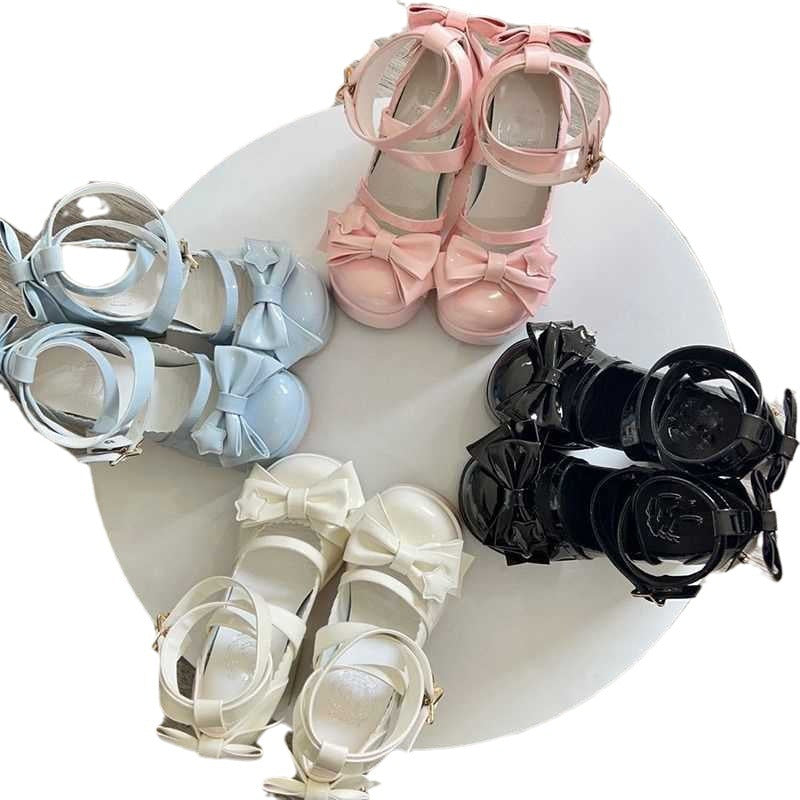 Kawaii Fashion Shoes Velvet Marshmallow Mary Jane Enchantment