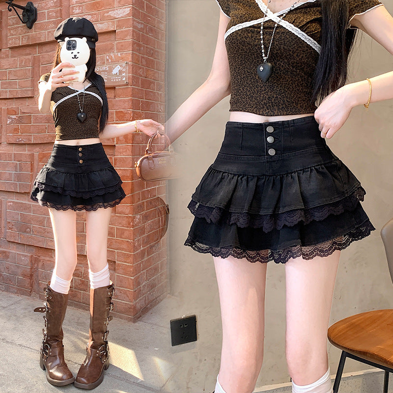 Kawaii Fashion Skirt Twilight Toadstool Cake Dress