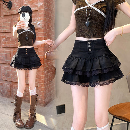 Kawaii Fashion Skirt Twilight Toadstool Cake Dress