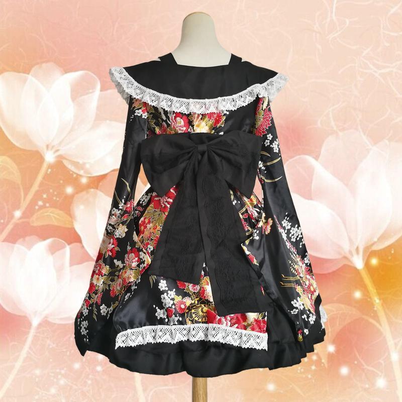 House dance and wind oiran costume improved kimono