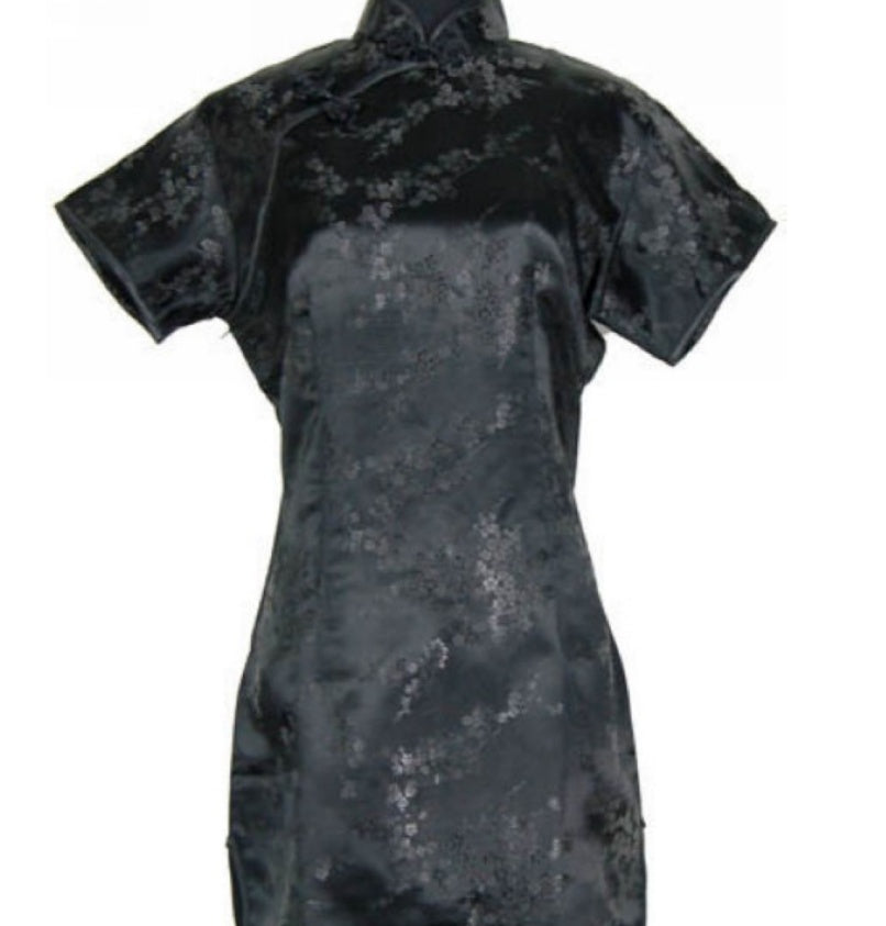 Kawaii Fashion China Dress Velvet Moonlit Blossom Cheongsam