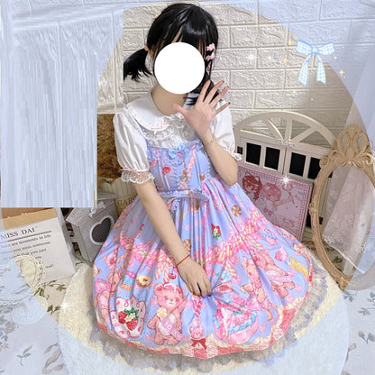 Original DesignSummer Cute Suspender Jsk Dress Women