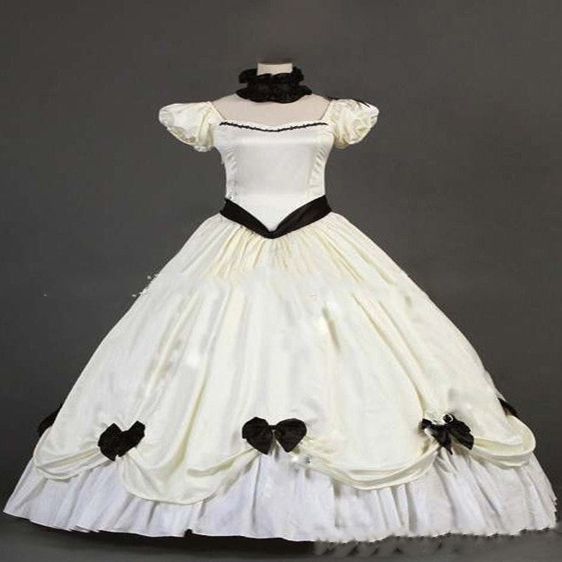 Kawaii Fashion Goth Dress Kawaii Fashion Punk Dress Silken Blossom Bow Tulle Ensemble