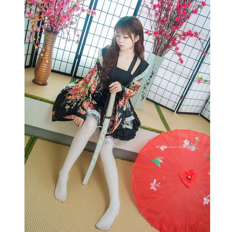 House dance and wind oiran costume improved kimono