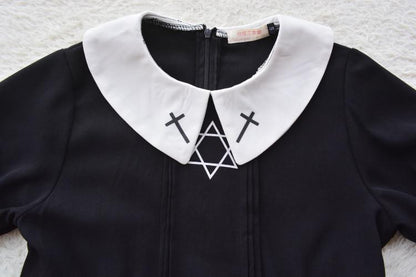 Kawaii Fashion Goth Dress Whimsical Frosting Dreamscape Dress