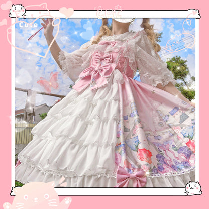 Kawaii Fashion Lolita Dress Whimsical Twilight Breeze Dress