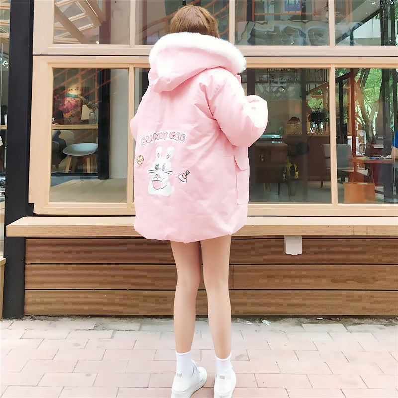 Kawaii Fashion Coat Whimsical Cherry Blossom Dream Dress