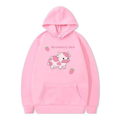 Kawaii Fashion Hoodie Whimsical Dreamscape Cartoon Hoodie