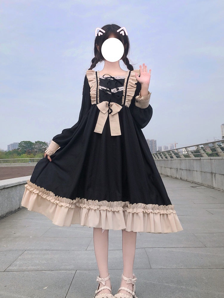 Kawaii Fashion Goth Dress Crimson Velvet Dreamscape Skirt